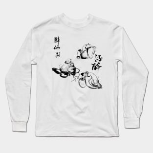 Drunken Buddhas Long Sleeve T-Shirt